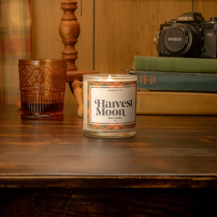 Harvest månen 10oz ljus för wholesale av Redwood Candle Co.