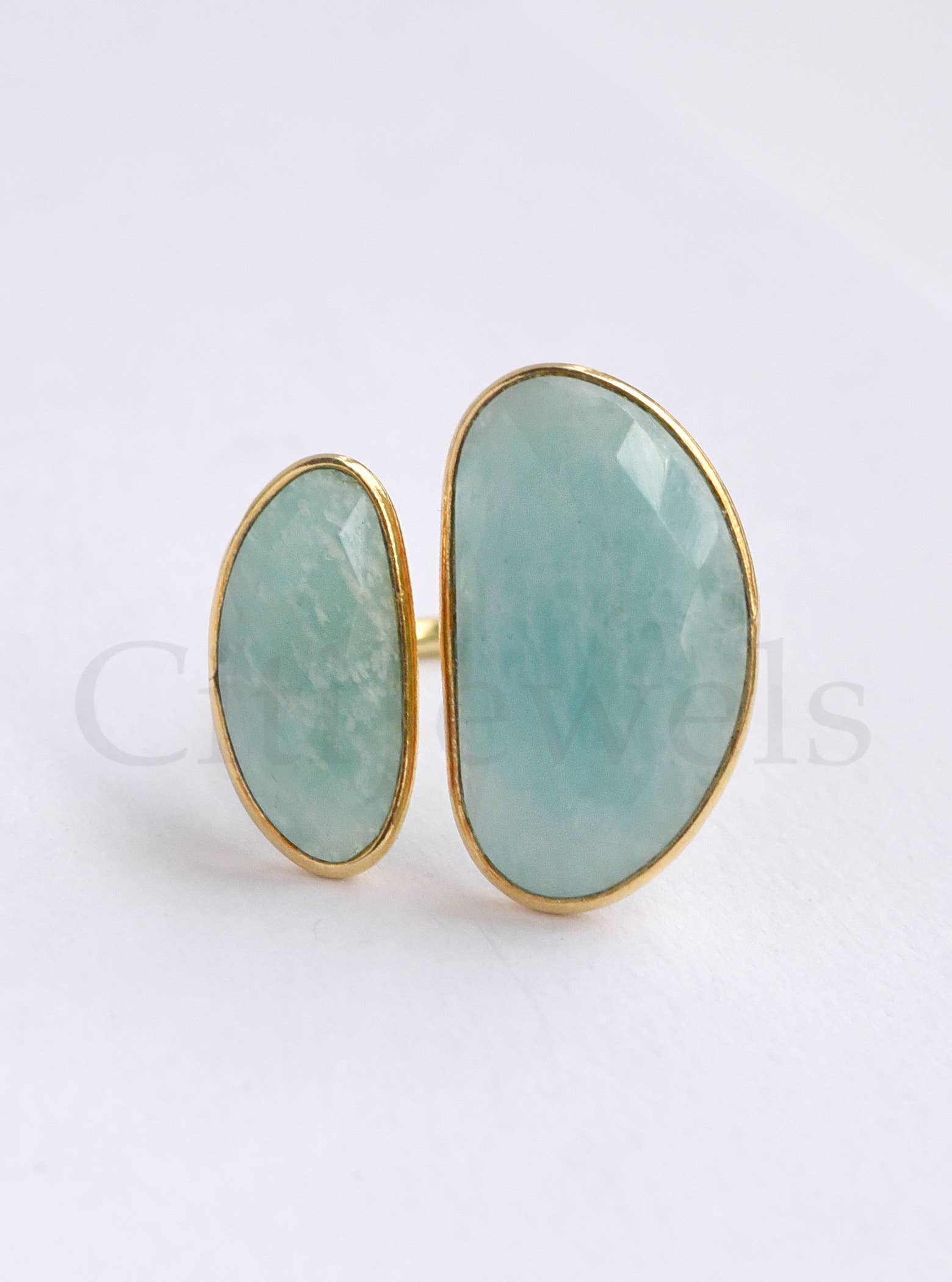 FELIX Z DESIGNS - Wholesale Cocktail/Statement Ring - 925 Silver Double Gemstone Ring6