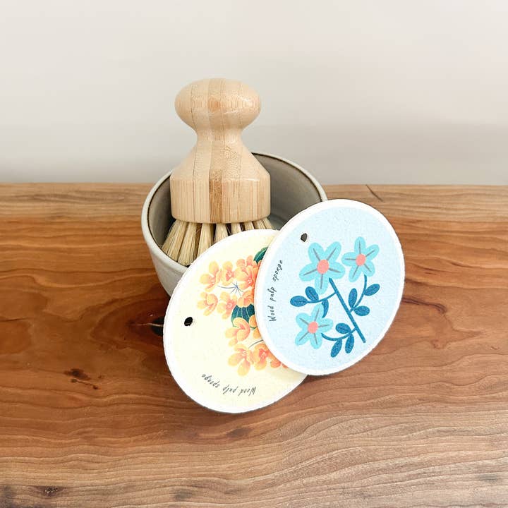 Town & Earth - Wholesale Cleaning Sponge - Wood Pulp Sponge | Pop-Up Scrubber5