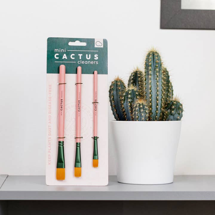 Bubblegum Stuff US - Wholesale Cleaning Brush - Mini Cactus Cleaner Brushes