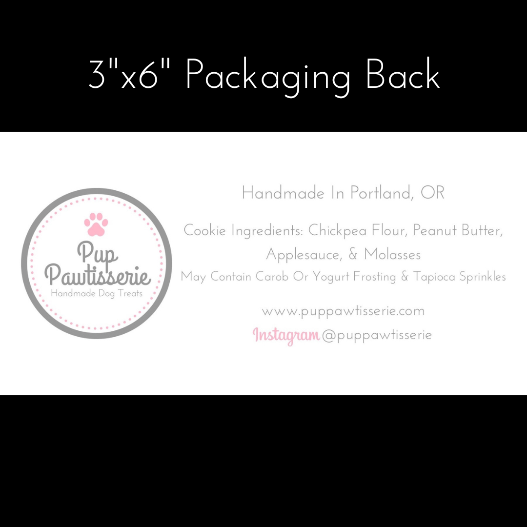 Pup Pawtisserie - Wholesale Pet Treats - Dog - Large Bones - White Frosting Solid Colored Sprinkles2