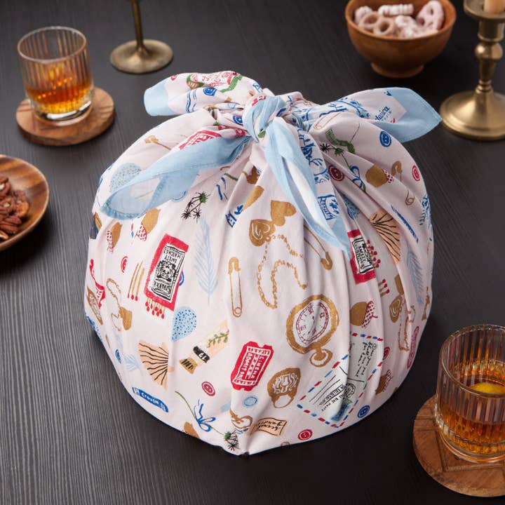 Danica Studio - Wholesale Flat Wrap - Danica Studio Recycled Reusable Gift Wrap Finders Keepers3