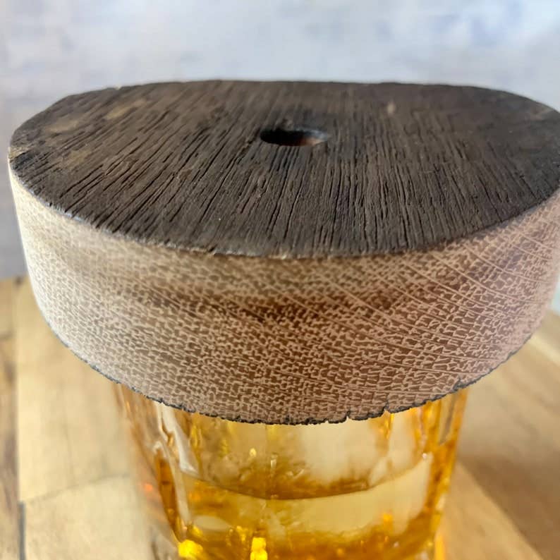 JL Woodworking – wholesale Bar tool – Cocktail SMOKER Chimney | Authentic Whiskey Barrel1