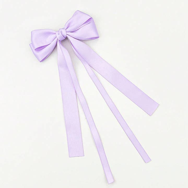 MKS America - Wholesale Hair Clip - Women's - Saylor layered ribbon bow hair clips 16 colors6