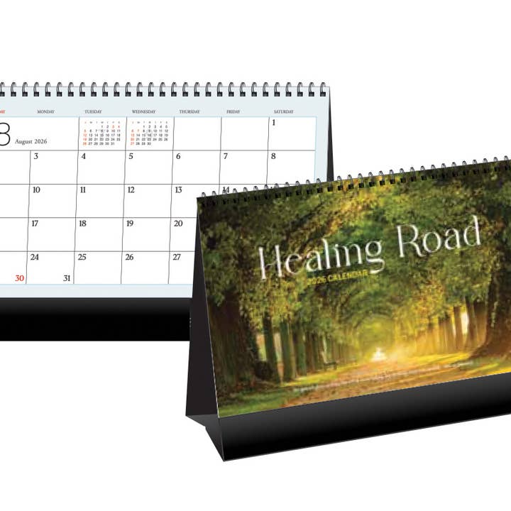 Calendrier de Bureau & Planificateur Mensuel 2026, Chemin de Guérison, D-06 pour la vente par BEBELUNA