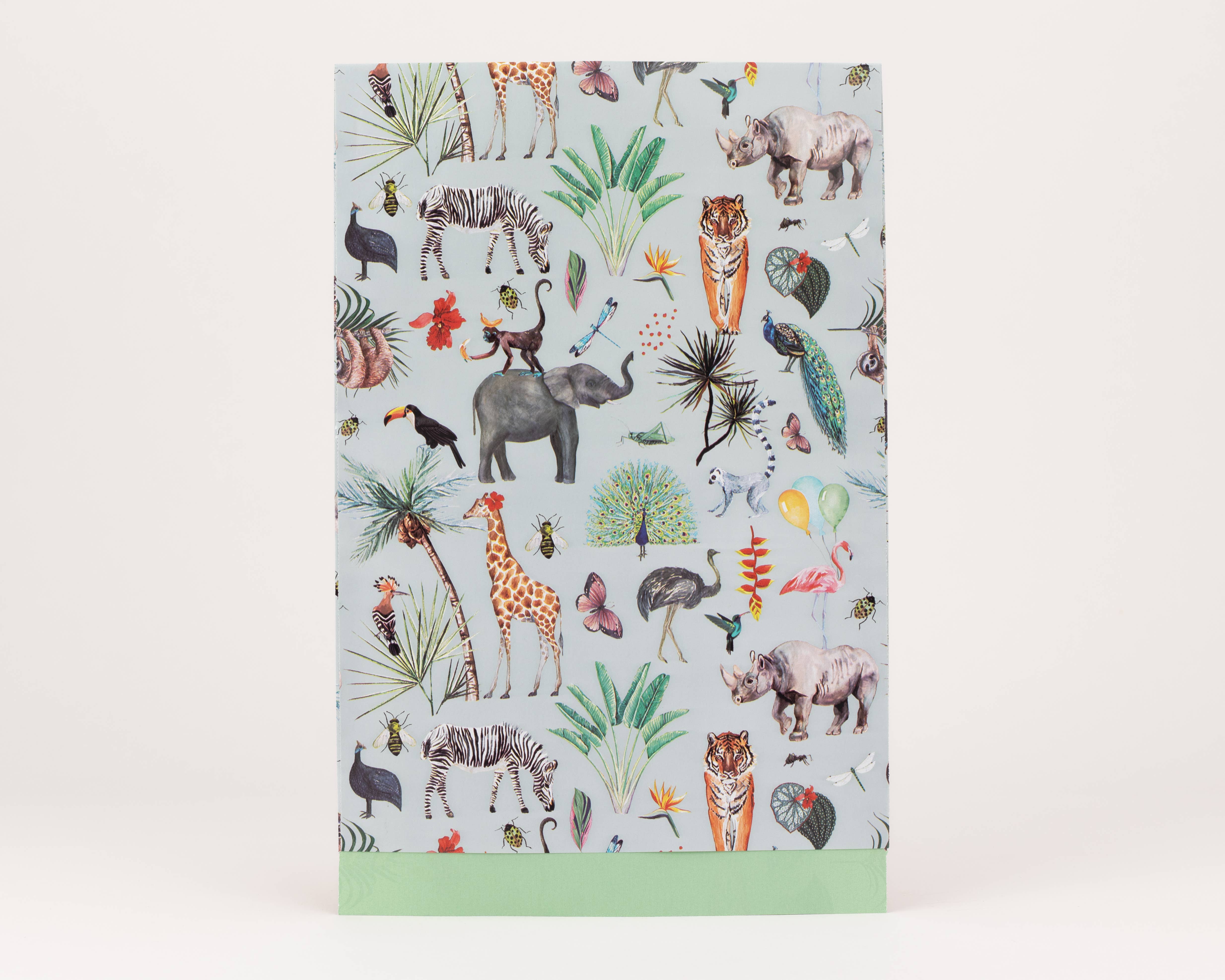 liebevoll verpackt - Wholesale Cadeautasje - Papieren zakken dierenrijk1