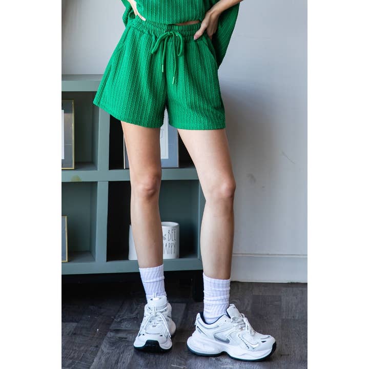 Waffle Textured Knit Pants for wholesale by Veveret