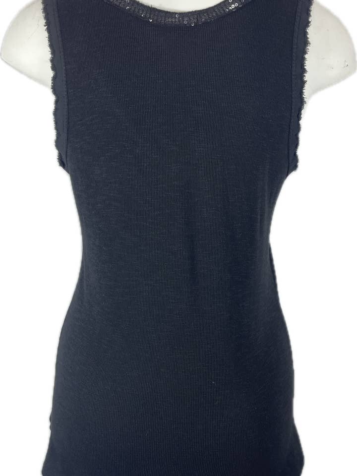 Marisima by Urban Mangoz - Wholesale Tank Top - Women's - Sequin V-Neck Tank Tops