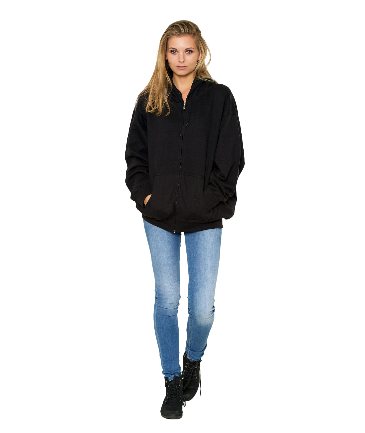 U.S. Apparel - Wholesale Hoodie - Unisex - Adult Full Zip Hood5