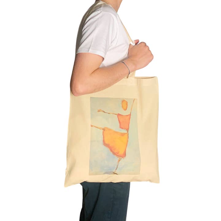 ZZZEBRAAA LIMITED - Wholesale Tote Bag - Women's - Paul Klee Scarecrow Tote Bag Abstract Vintage Art Dance1