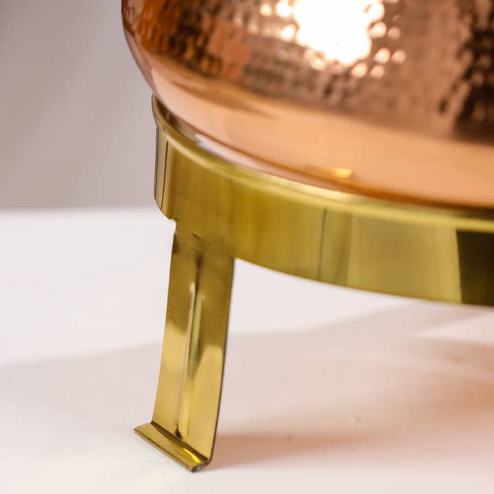 SAMA Homes - Wholesale Water Filter - Handcrafted 8L Pure Copper Water Dispenser - Hammered Ayurvedic Pot with Tap3