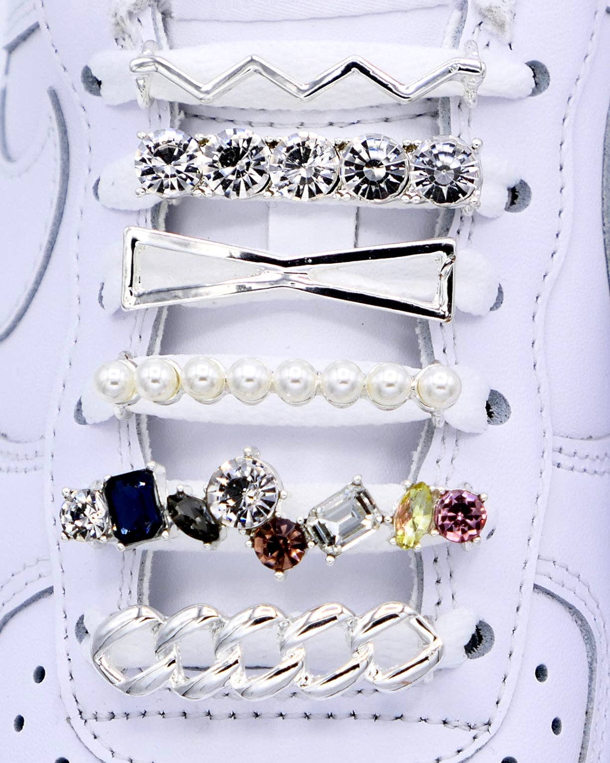 Lace Charms - Wholesale Shoe Jewelry - Women's - Gem Pack1