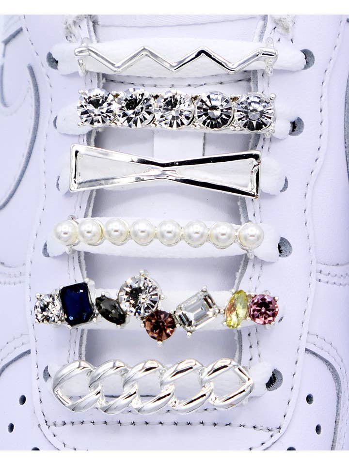 Lace Charms - Wholesale Shoe Jewelry - Women's - Gem Pack