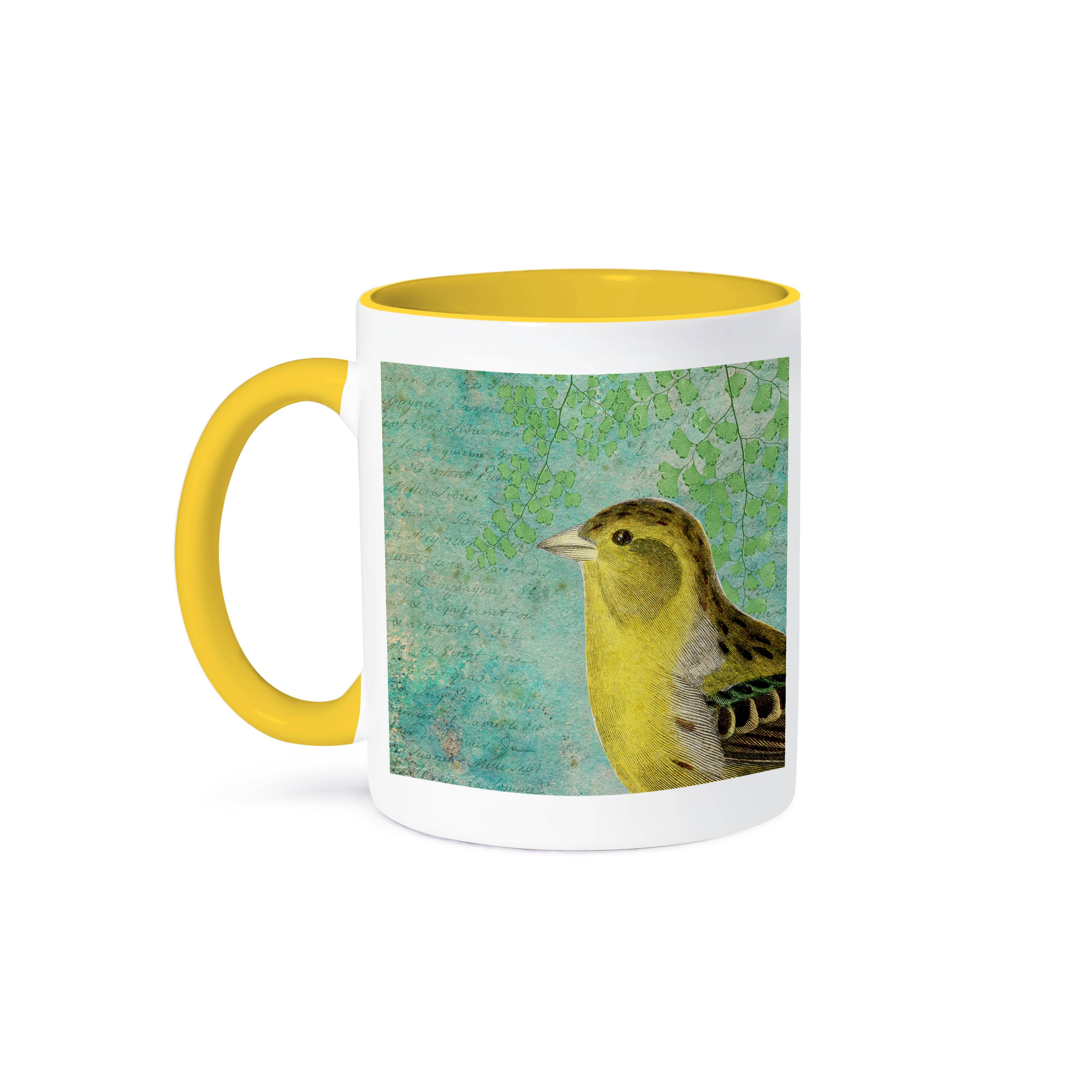 3dRose - Wholesale Coffee Mug - 3dRose, Vintage Yellow Canary Bird, Mug0
