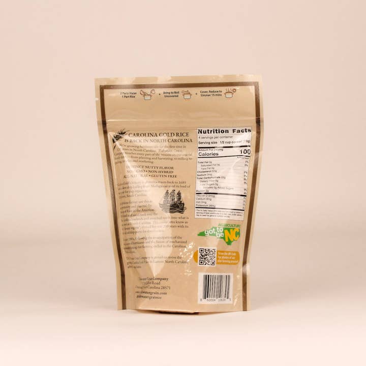 Tidewater Grain Company - Wholesale Rijst - Carolina Gold Heirloom Rice - 2 kop4