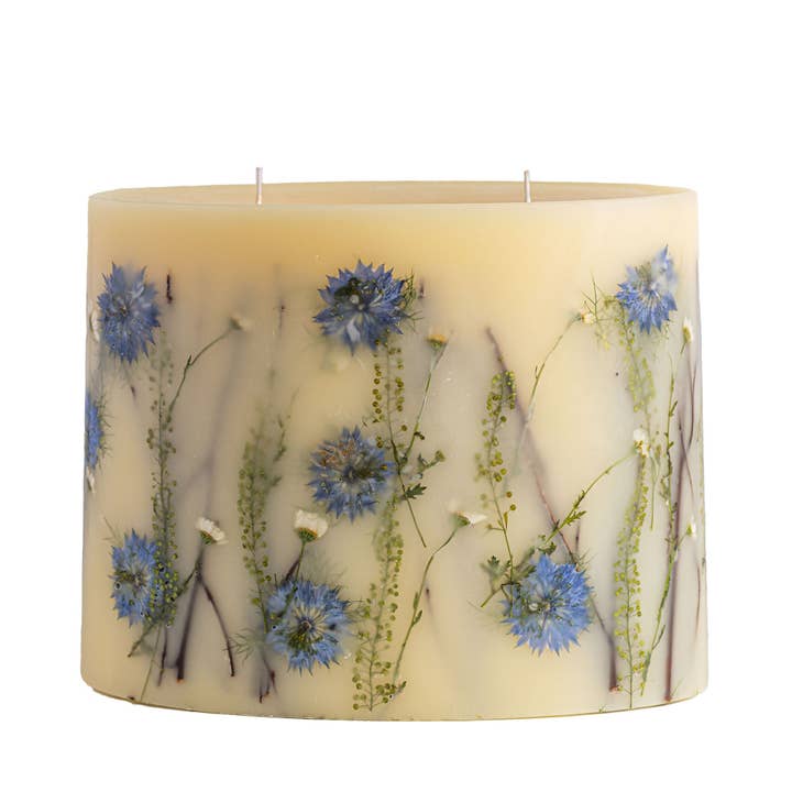 Vela Botânica de Centro de Mesa - Névoa de Sal Marinho por atacado de Rosy Rings