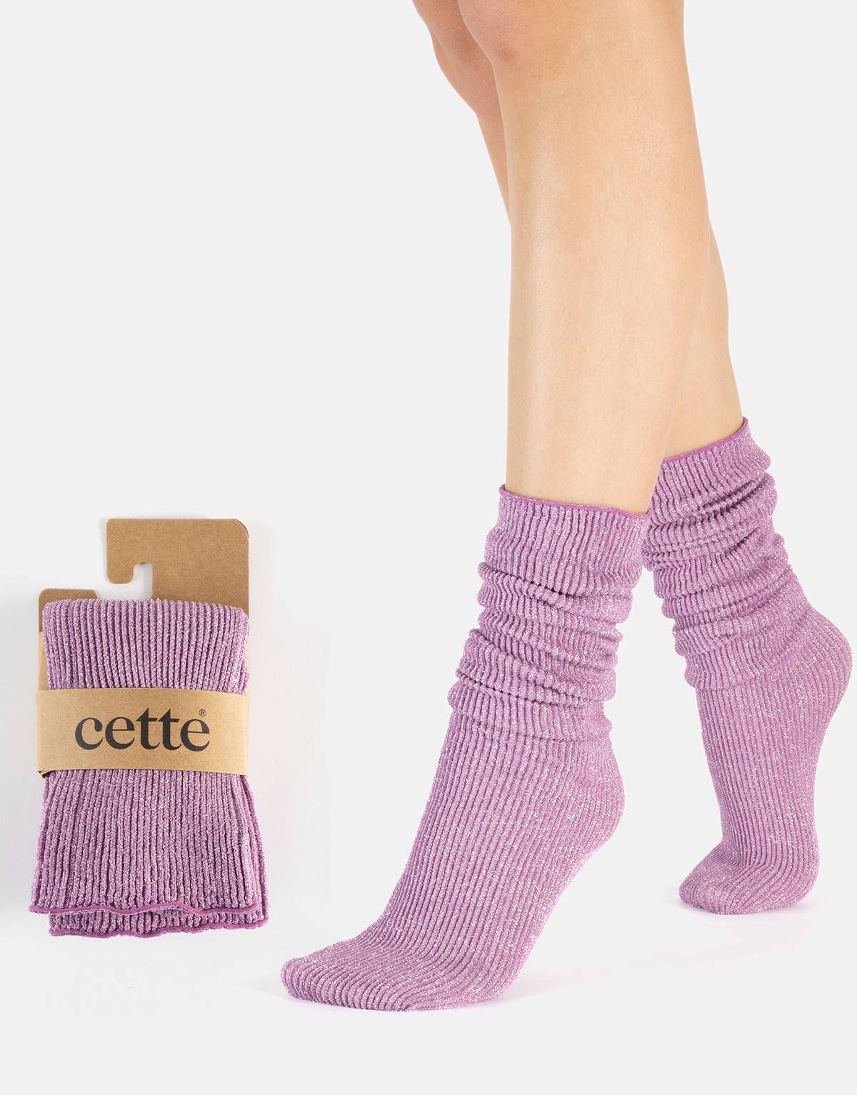 Cette - Wholesale Socks - Women's - Ribbed Socks, Shiny Socks for Women, Dresses for Women37
