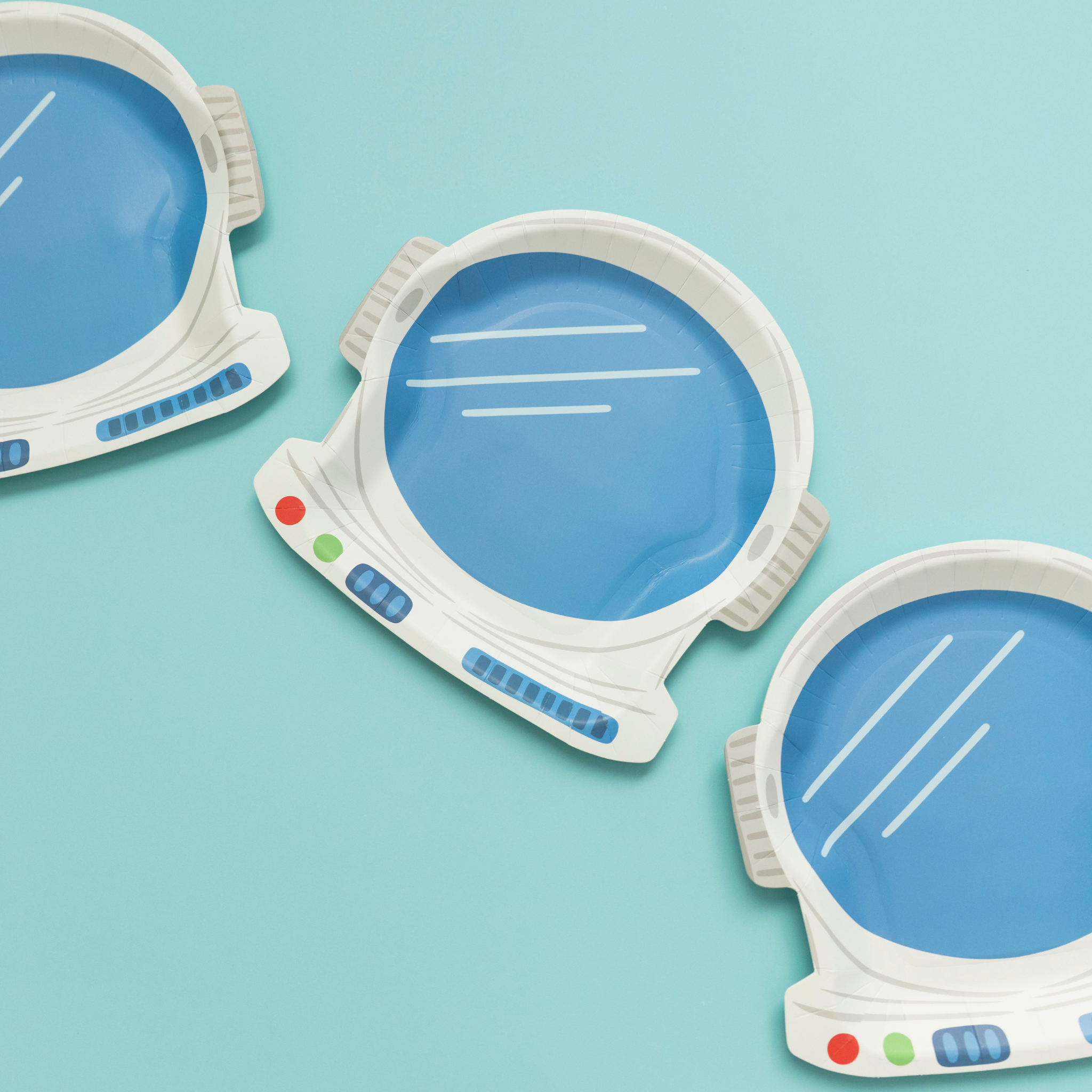 Festive Fun Co. - Venta al por mayor Platos desechables - Plato de Astronauta1