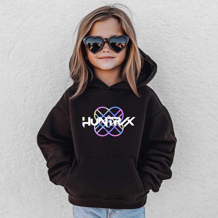 The Detailed Diva - Wholesale Hoodie - Kids - Huntrix Hoodie – K-Pop Demon Hunters Logo Hoodie