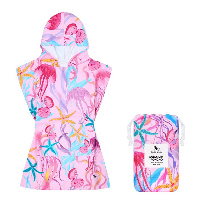 Dock & Bay Poncho - Kids - Ready for this Jelly for wholesale by Dock & Bay USA