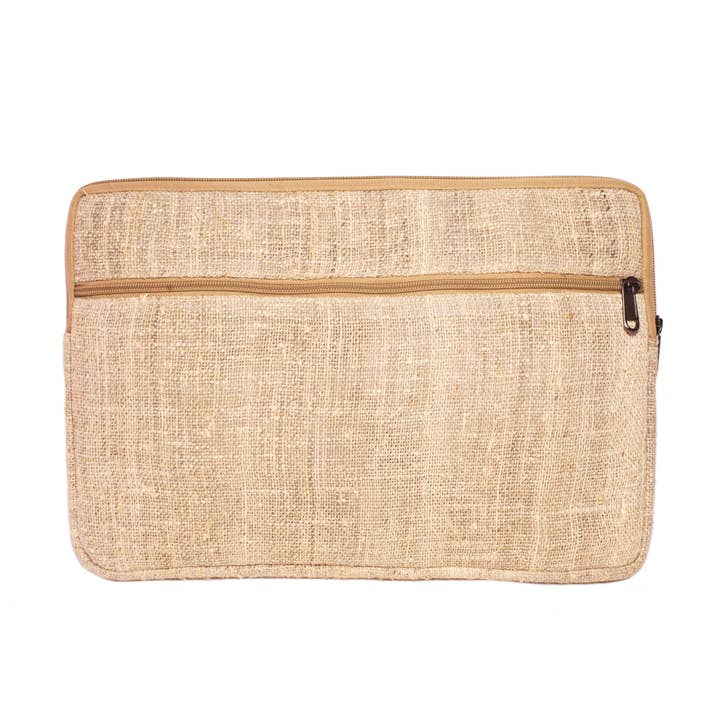 Naturlig Hamp Laptop Sleeve for engroshandel hos Local Women’s Handicrafts