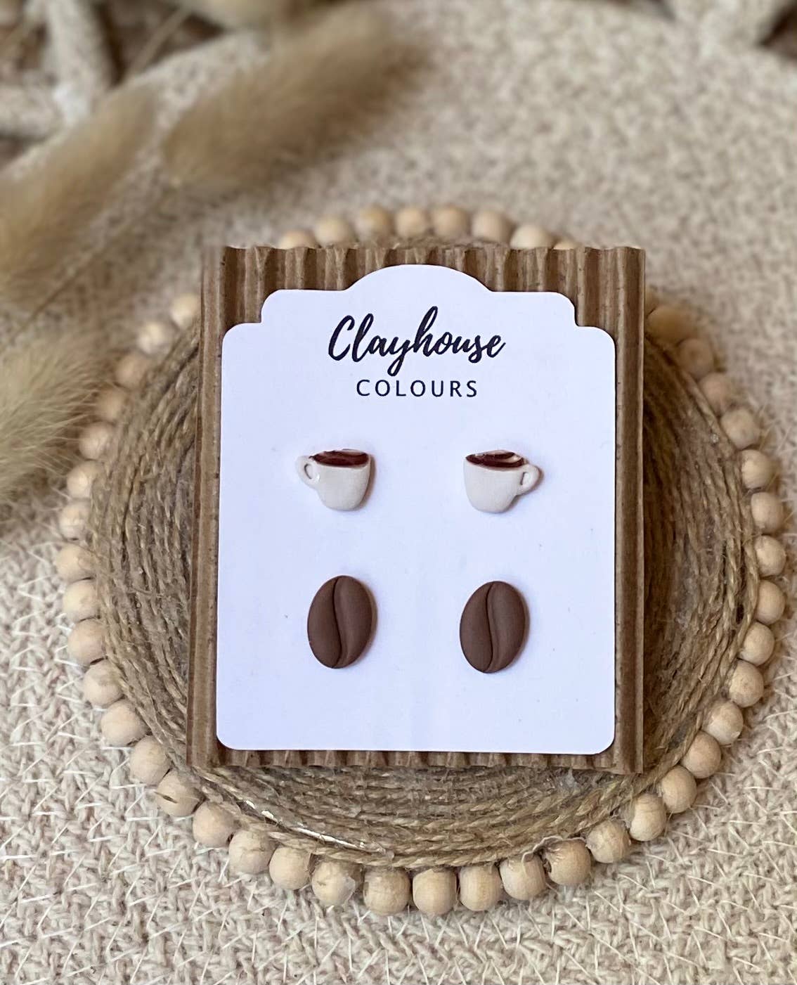 Clayhouse Colours - Wholesale Dangle Earrings - Coffee Lovers3