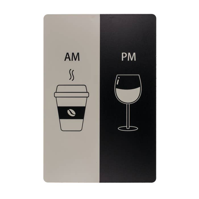 Out of the blue KG - Wholesale Chalkboard - Metal board, AM - PM,1