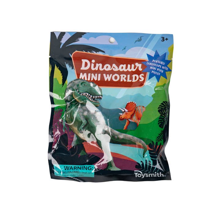 Toysmith - Wholesale Toy Set - Kids - Dinosaur Mini Worlds