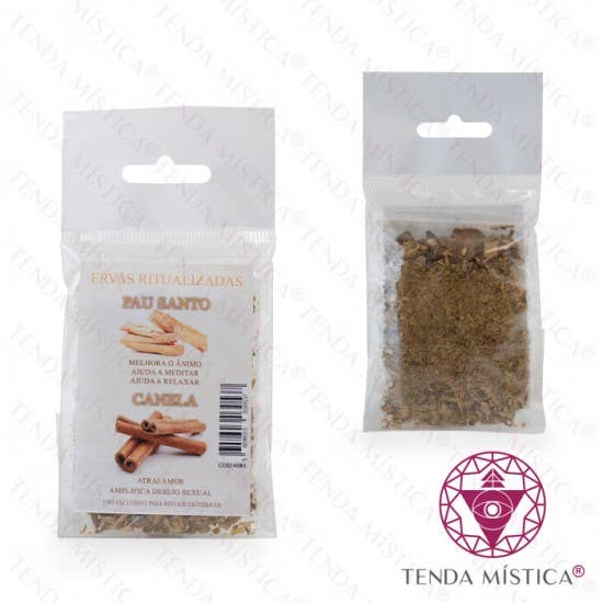Tenda Mística - Wholesale Herbs - Pau Santo & Cinnamon Ritualized Herbs0