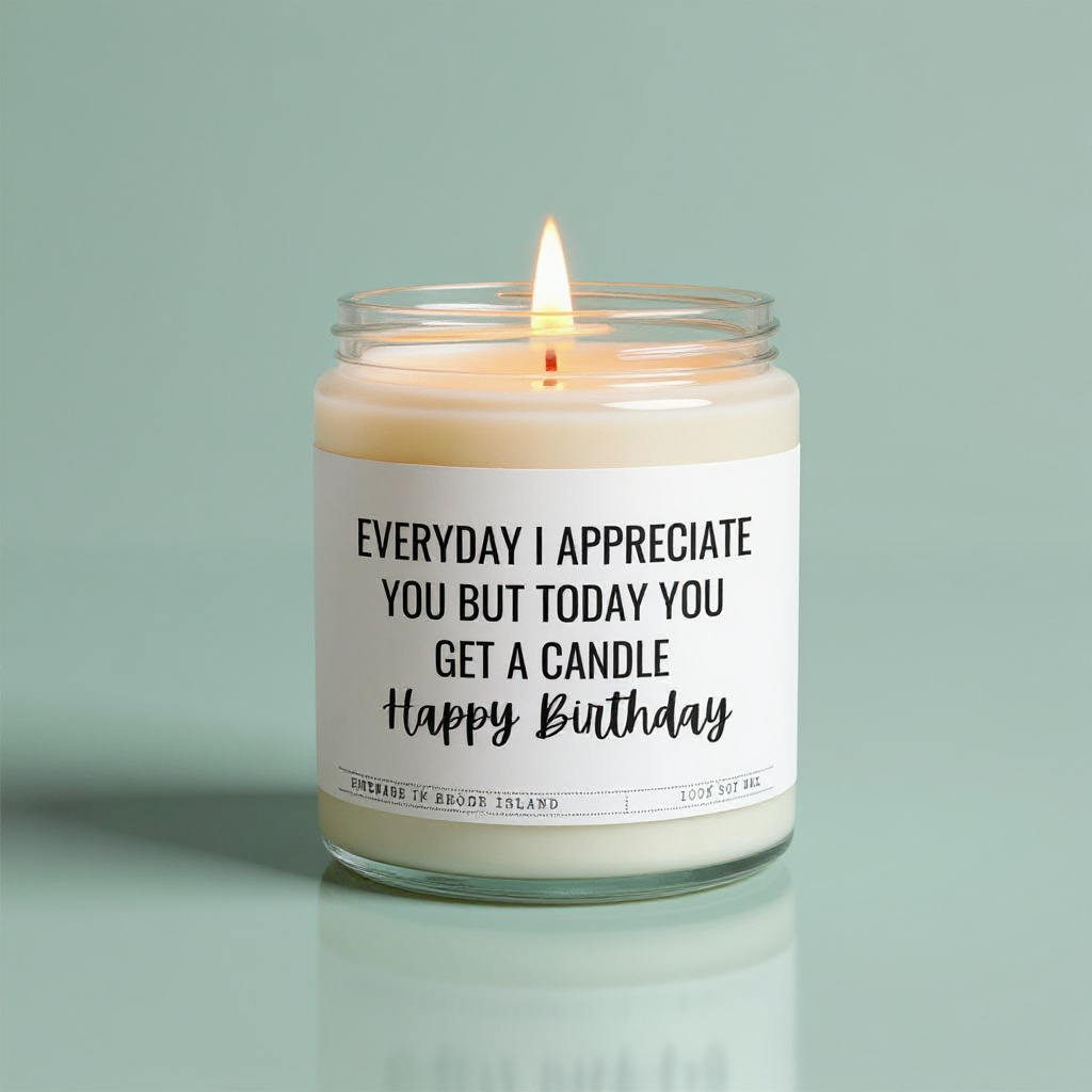 Cam Candles - Wholesale Jar/Filled Candle - Everyday I Appreciate You...0