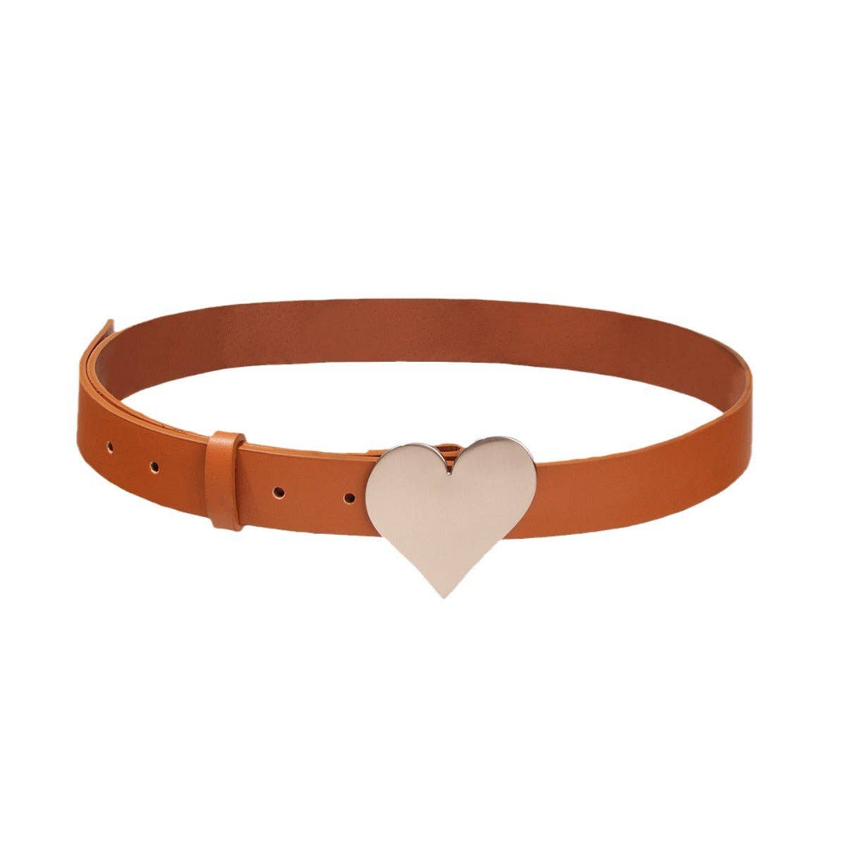 Dipped Shop - Wholesale Belt - Women's - Love Shaped Punk Street Leather Belt DPWB03023