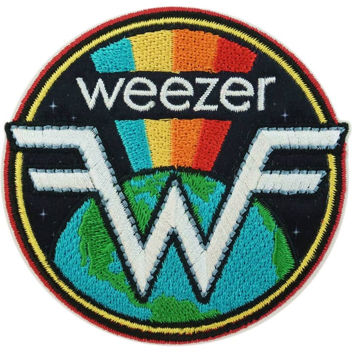 Square Deal Recordings & Supplies - Wholesale Patch - Patch - Weezer - Rainbow Over Earth Logo
