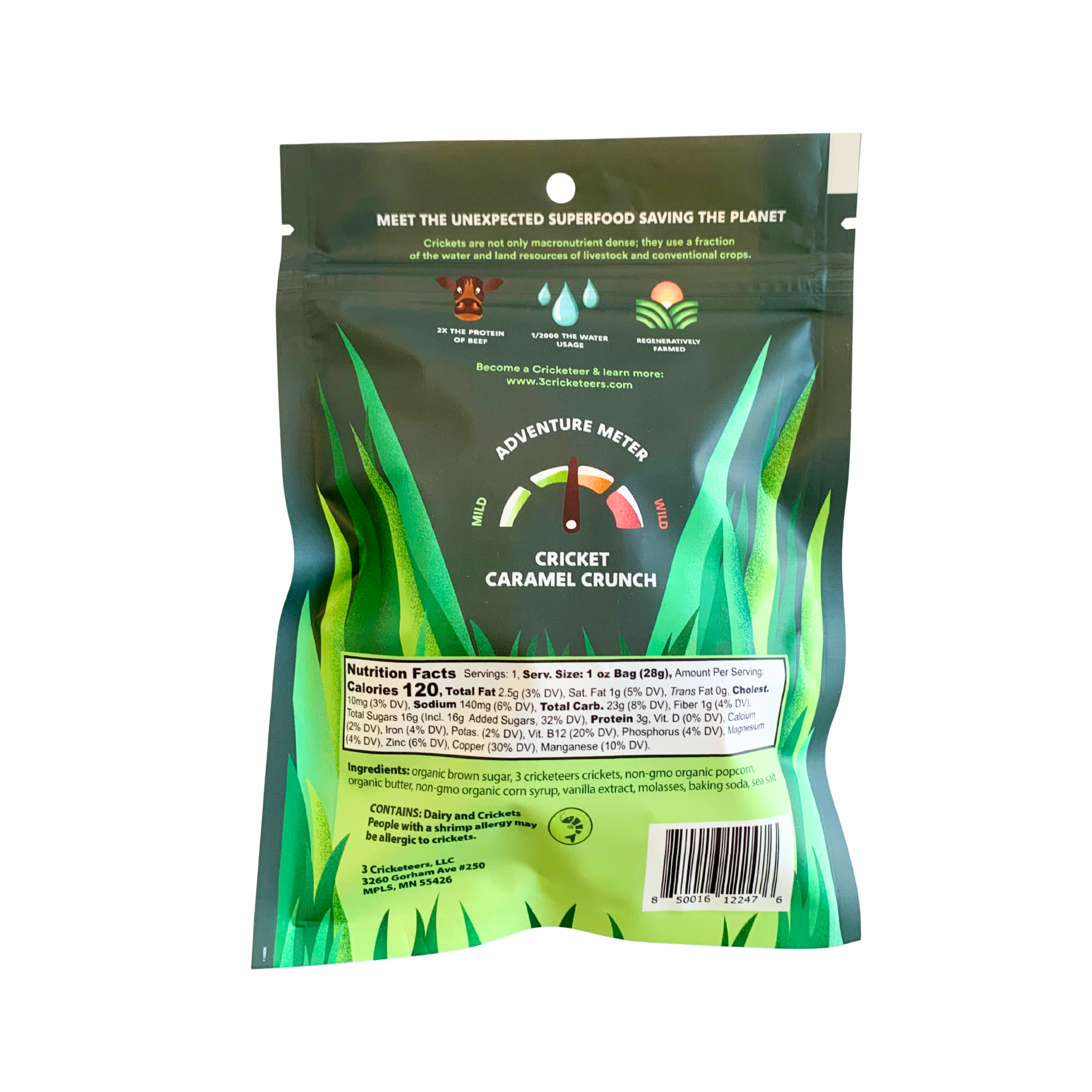 3 Cricketeers - Wholesale Popcorn - Cricket Crunch Caramel Corn Popcorn2