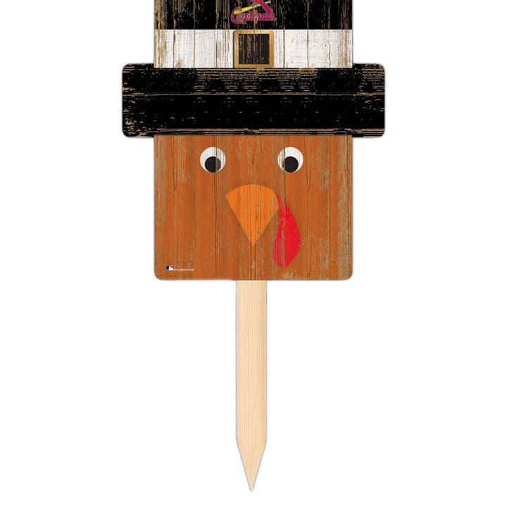 Estaca de Jardim Cabeça de Peru St Louis Cardinals por atacado de Fan Creations