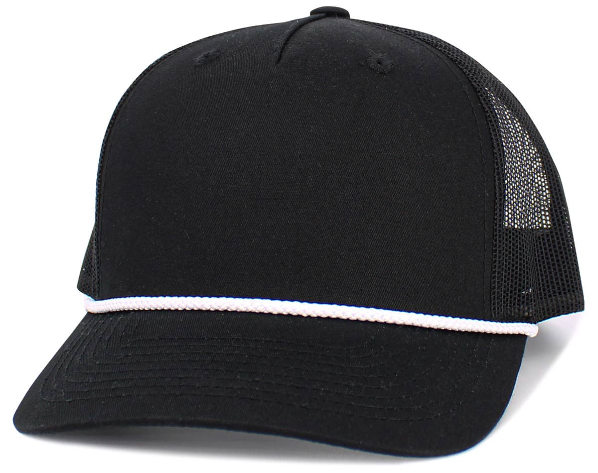 KBETHOS – wholesale Truckerkeps – Unisex – BAKSIDA MED FEM PANELER I REPNÄT0