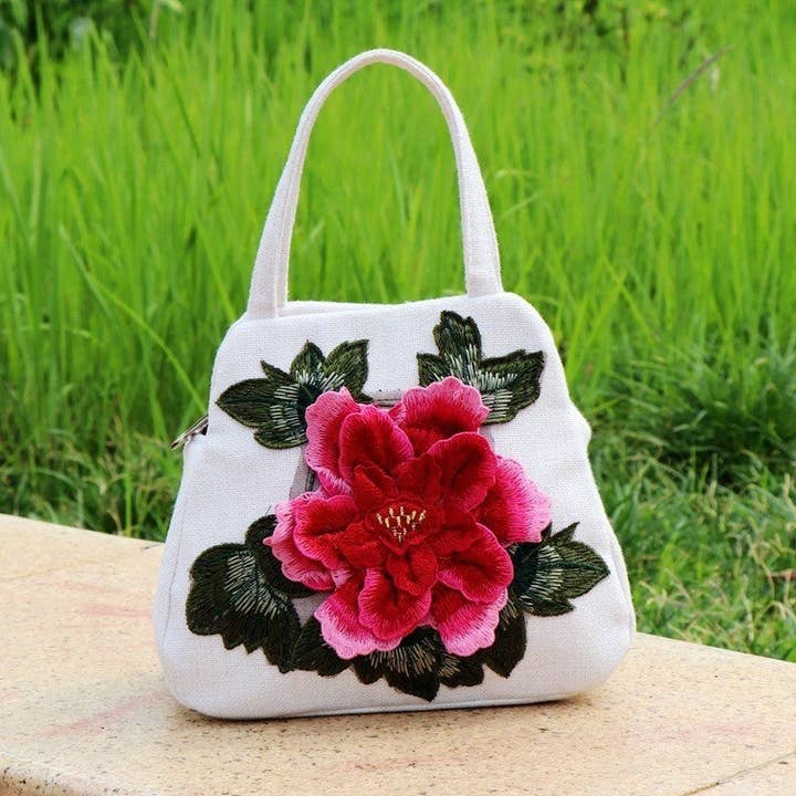 Ethnic Embroidered Floral Handbag and other Purchase wholesale handmade handbag. Free returns & net 60 terms on Faire trending on Faire.
