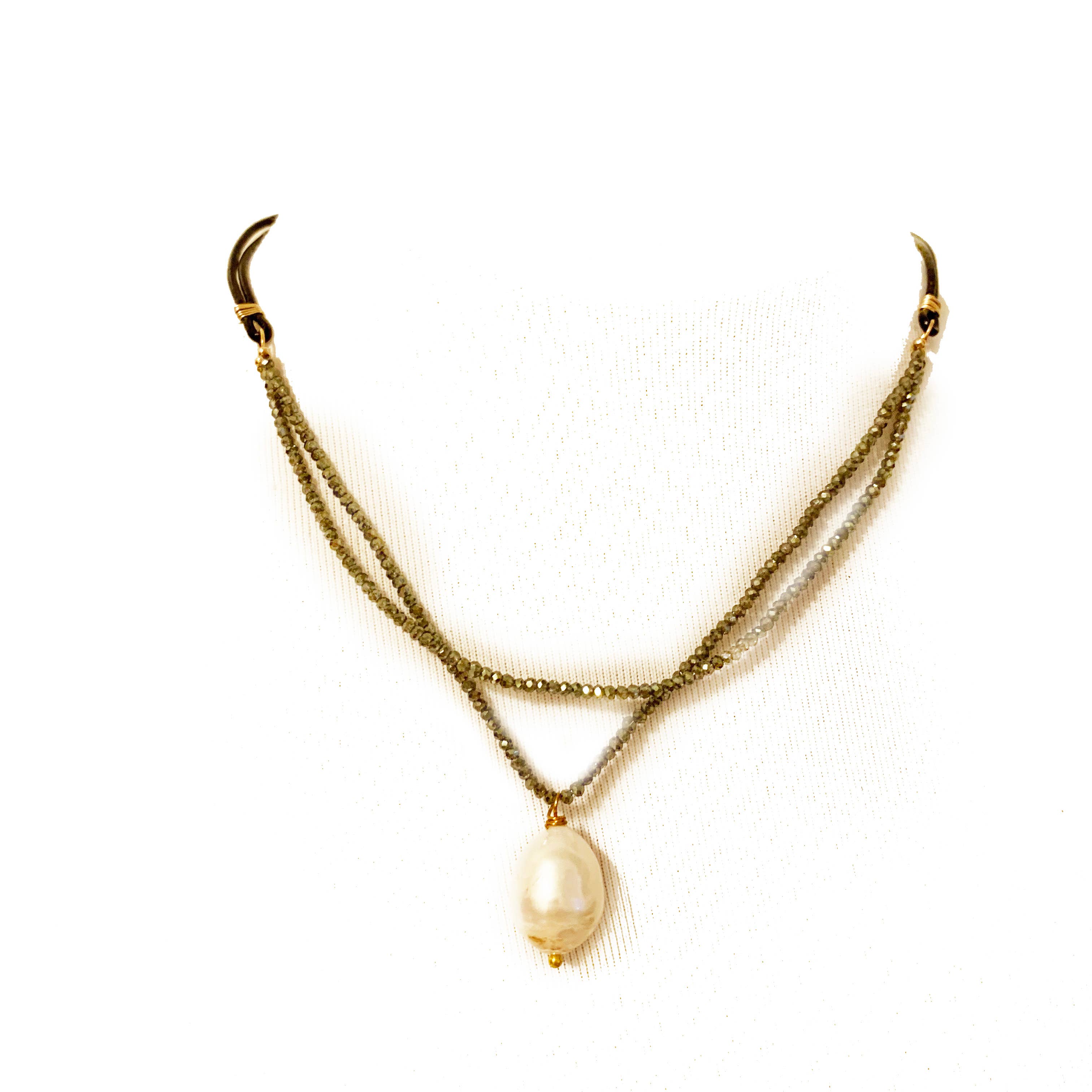 Hila - Wholesale Pendant/Charm Necklace - Cape Double Stranded Pendant Necklace19