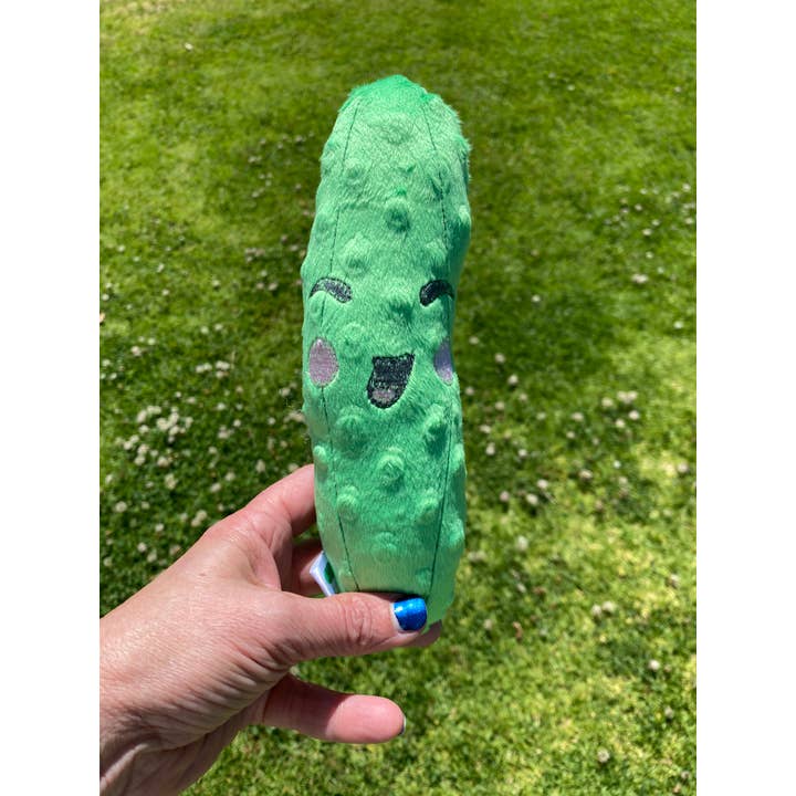 Screaming Pickles - Wholesale Pet Toy - Cat - Handmade Pet Toys - Catnip Kickers Double Stuffed Pickles