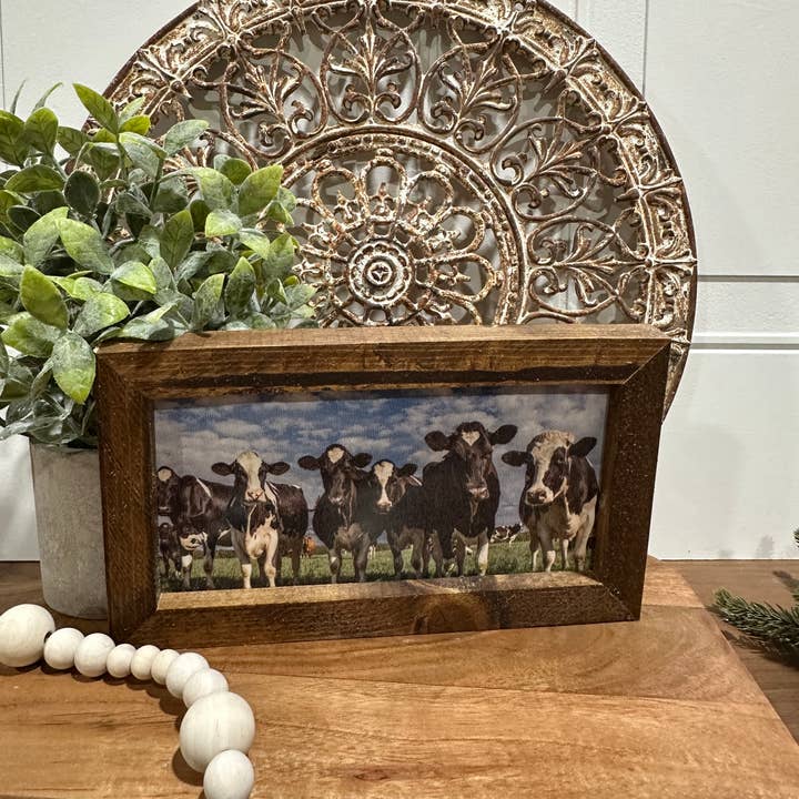 Estampa de vaca leiteira por atacado de The Broken Board