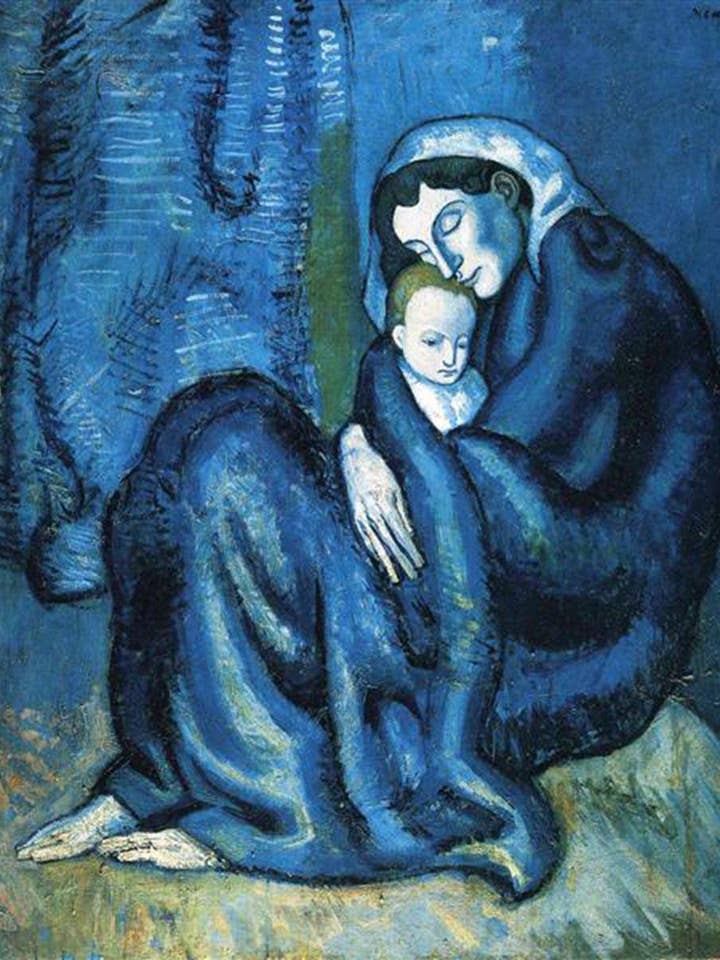 Mère et enfant pour la vente par La Pastiche