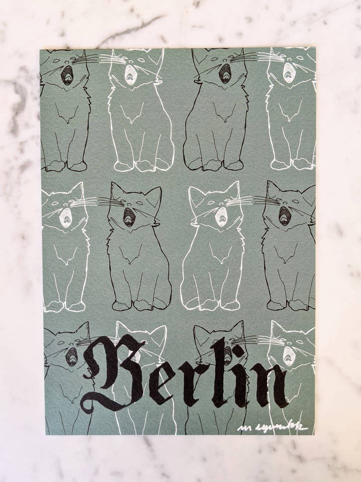 Berlin Print for wholesale by Madeleine Sywulak US