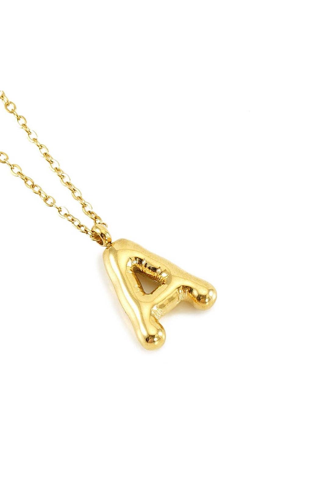 Embellish Your Life - Wholesale Pendant/Charm Necklace - Balloon Initial Necklace0