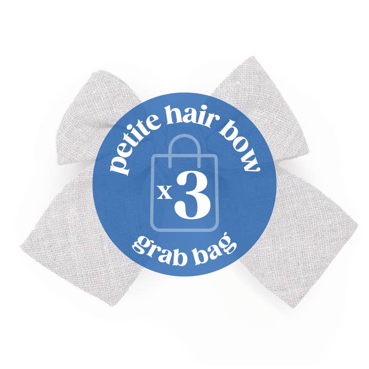 Saco Surpresa de Laços de Cabelo Pequenos por atacado de Boon Ties