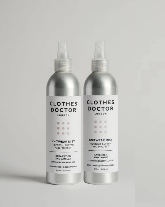 Clothes Doctor - Wholesale Linen Spray - Knitwear Mist - Cedarwood and Vanilla