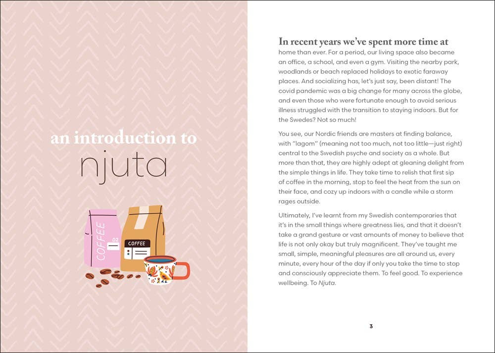 HarperCollins - Wholesale Body, Mind & Spirit Book - Njuta: Niki Brantmark1