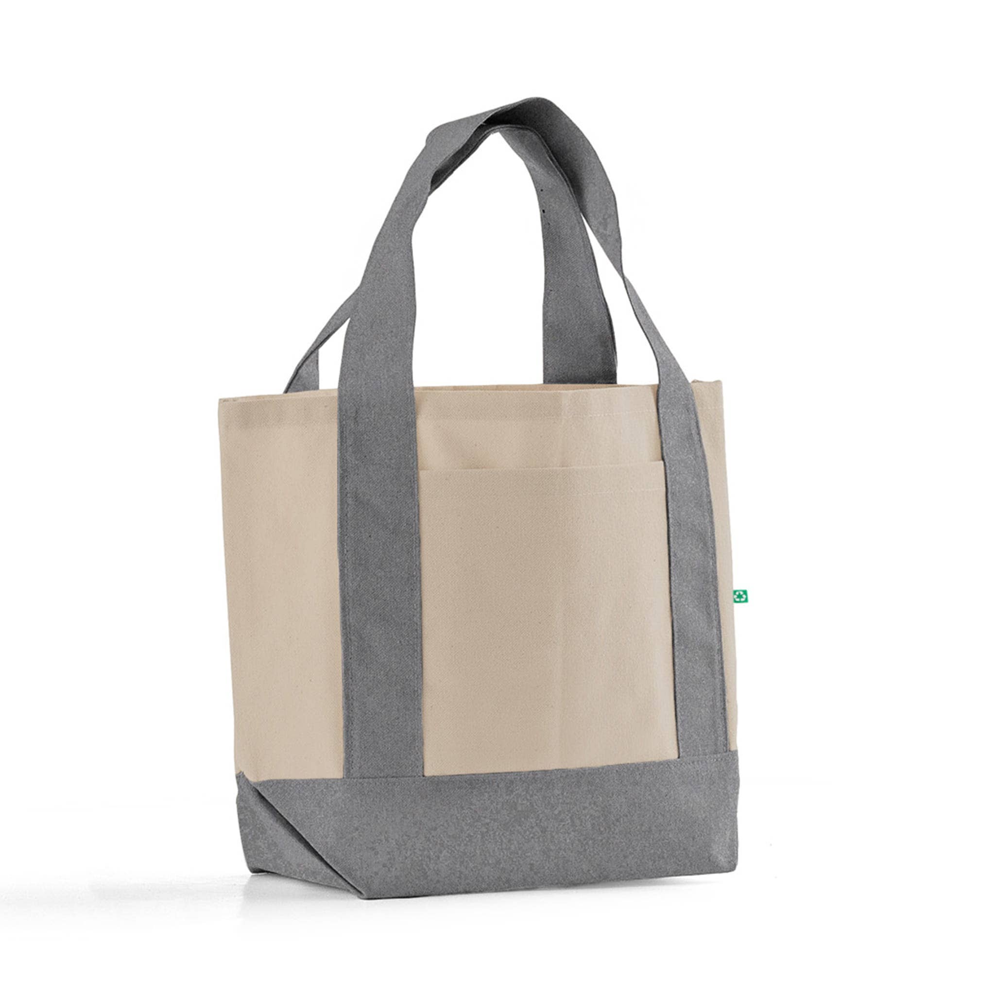 Natural Ash Grey TBF Recycled Mini Iconic Shopping Bag - RC237 for wholesale on Faire2