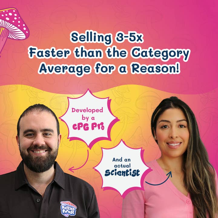 Melting Forest - Wholesale Sports/Energy Drink - Mushroom Energy Drink | Strawberry Lemonade | Adaptogen6