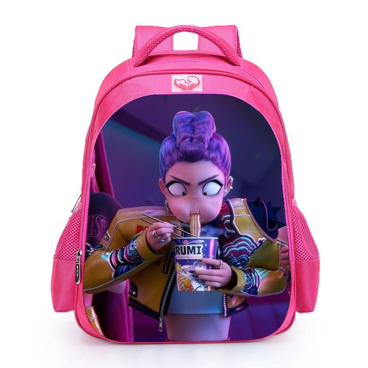 Auraquise - Wholesale Backpack - Kids - Kpop Demon Hunters Backpack – Kids & Adults, Large Capacity, Small/Medium/Large Sizes10