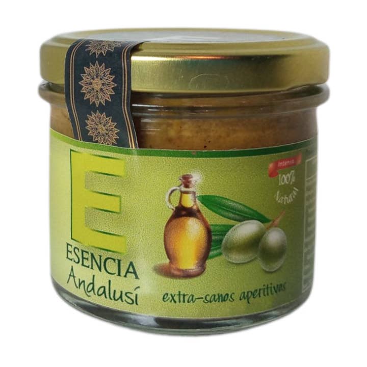 Zelfgemaakte olijvenspread met extra vierge olijfolie 110 g voor wholesale door ESENCIA ANDALUSI GOURMET