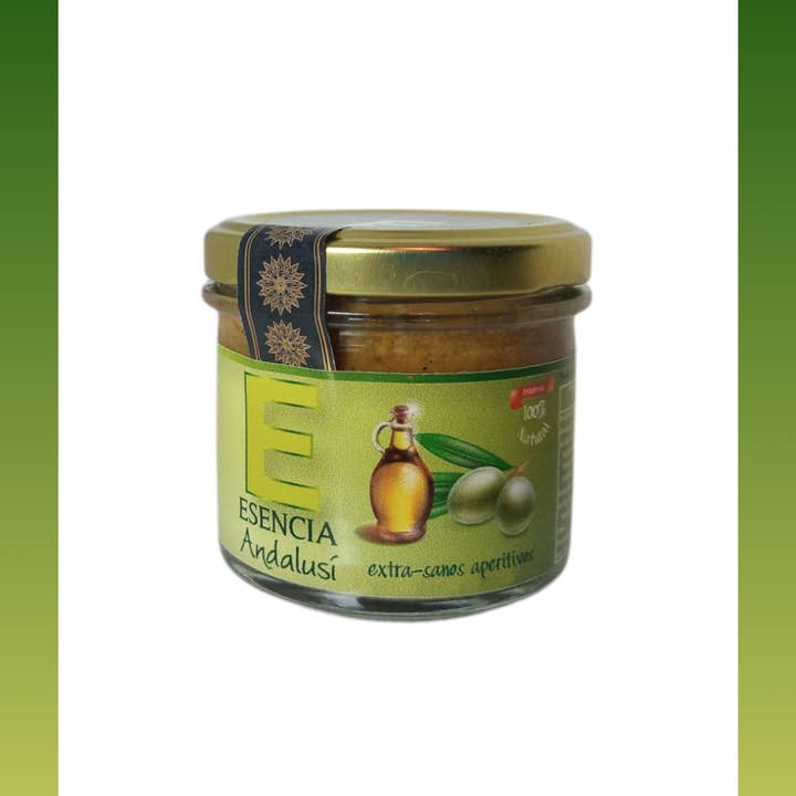 Paté Casero de Aceitunas con Aceite Virgen Extra 110 gr para venta al por mayor de ESENCIA ANDALUSI GOURMET